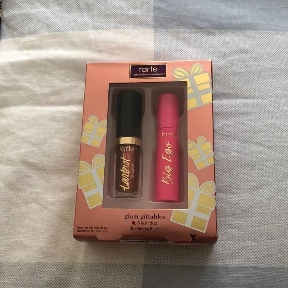 Tarte Glam Giftables lip & lash NIB